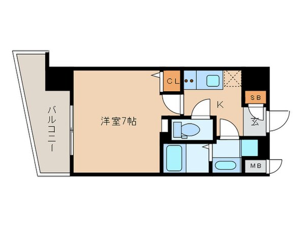 S-RESIDENCE浅間町の物件間取画像